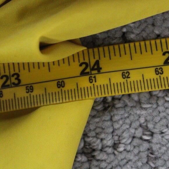 Coleman Jacket Mens Large L Black/Yellow Rain Hooded Outdoor Camping Polyester - Picture 8 of 9